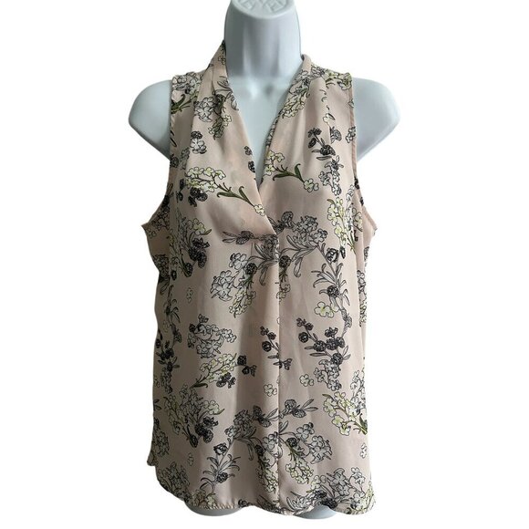 Vince Camuto Tops - ✨3 for $18✨ Women’s Flowy Dressy Floral V-Neck Tank